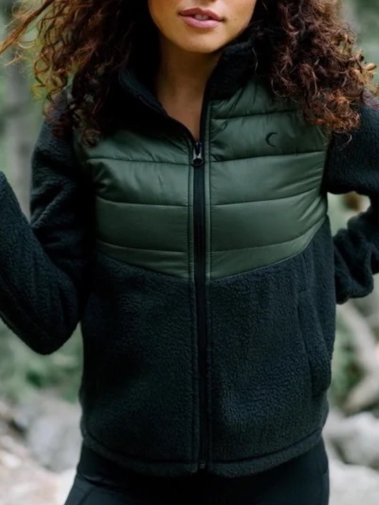 Zyia Active Jackets & Blazers - Zyia Active Fleece Sherpa Targhee Jacket